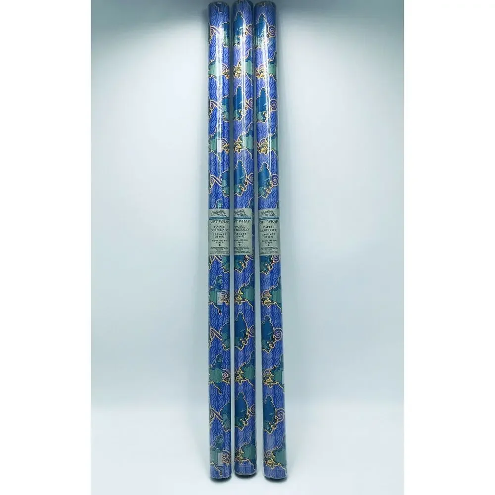 3 Quest for Camelot Wrapping Paper Devon Cornwall